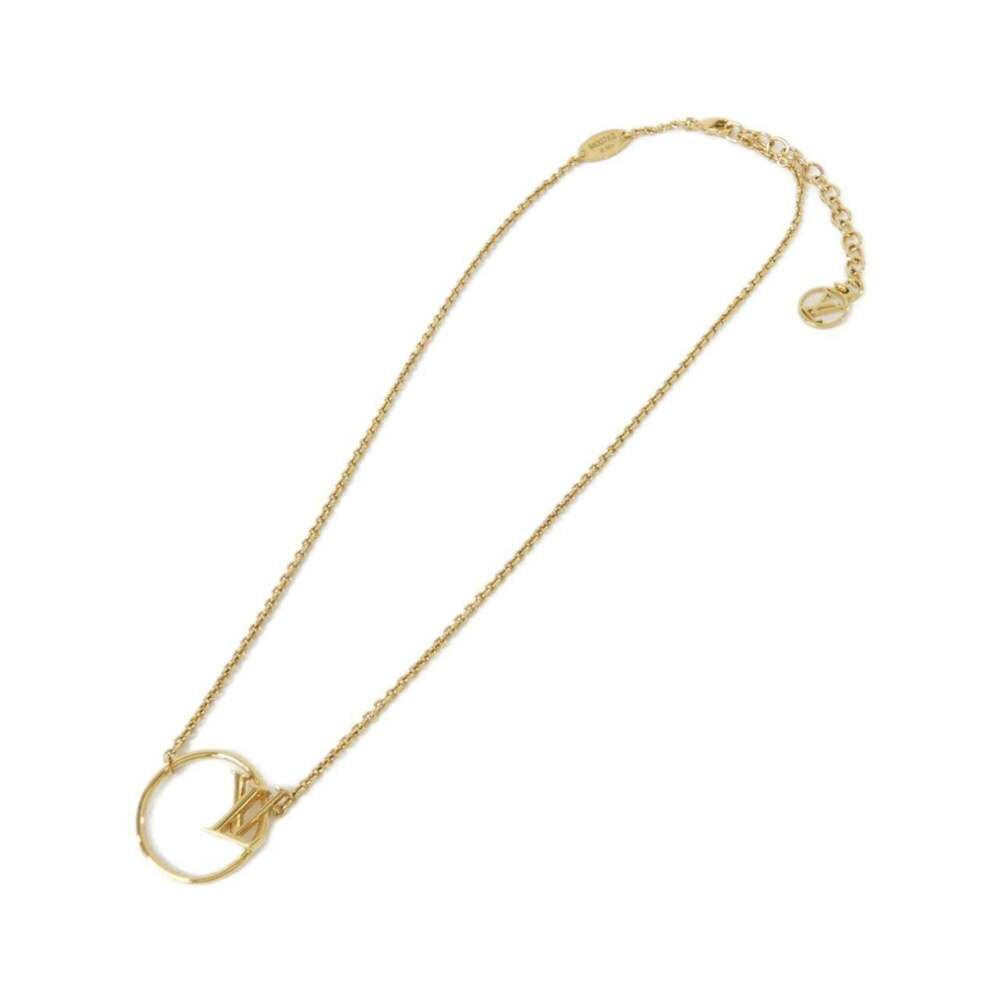 LOUIS VUITTON Gold Necklace - Picture 2 of 5